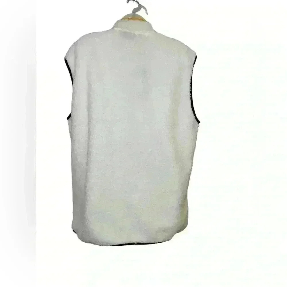 J. Lindeberg Zeke Pile Sherpa Golf Vest Yellow NWT - Picture 3 of 5
